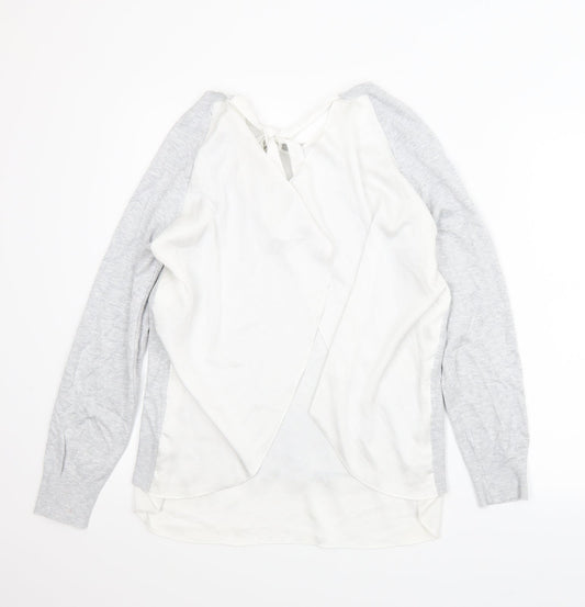NEXT Womens Grey   Basic Blouse Size 14