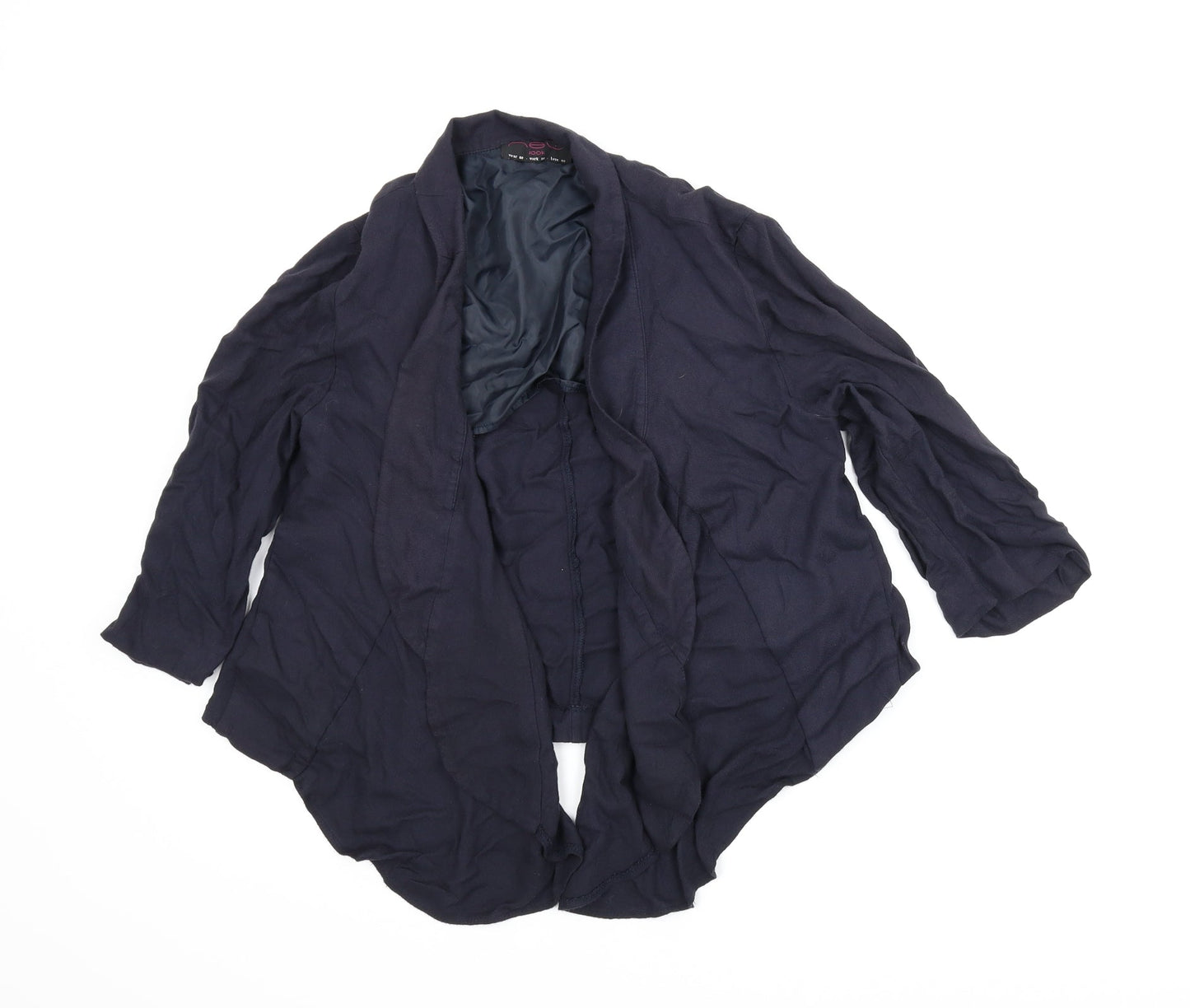 New Look Womens Blue   Jacket  Size 12  - Draped jacket
