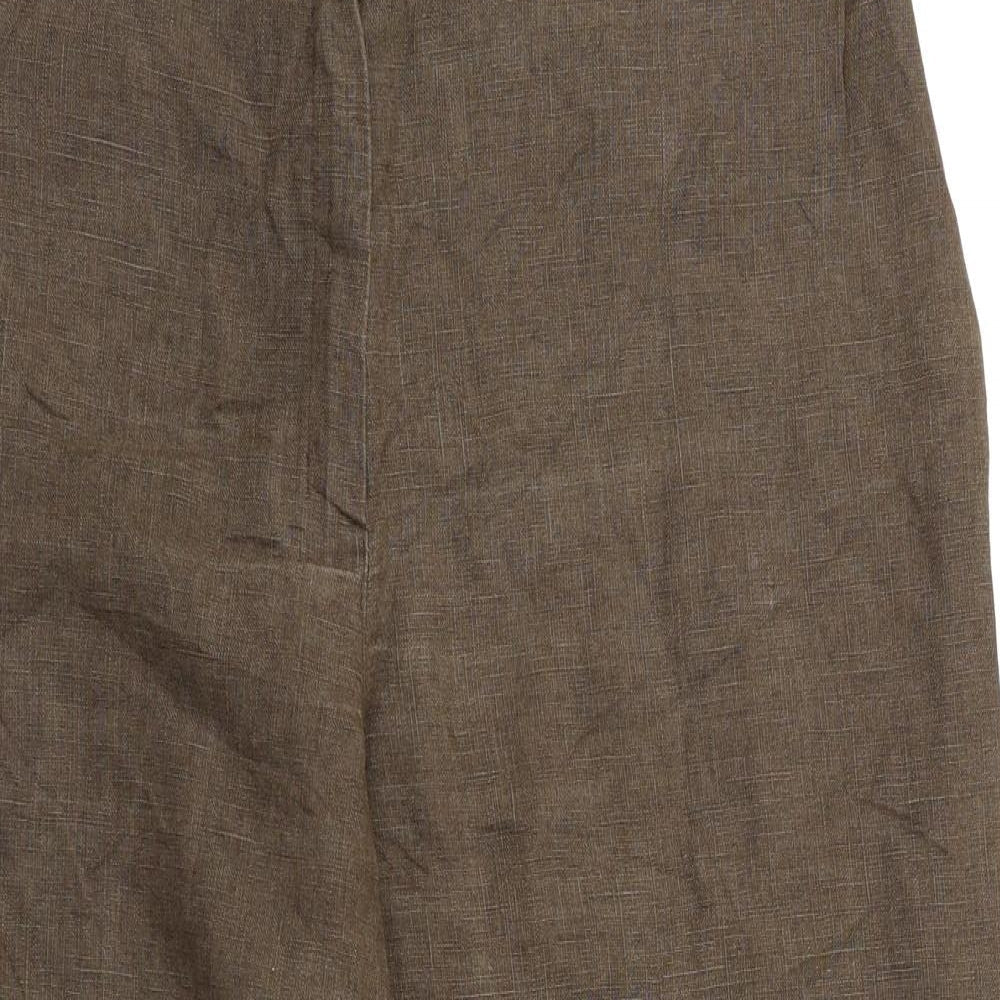 ST Womens Brown   Trousers  Size 42 L23 in