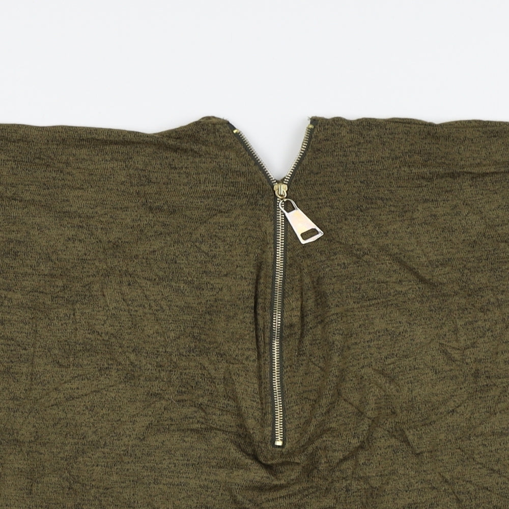 New Look Womens Green   Basic T-Shirt Size M