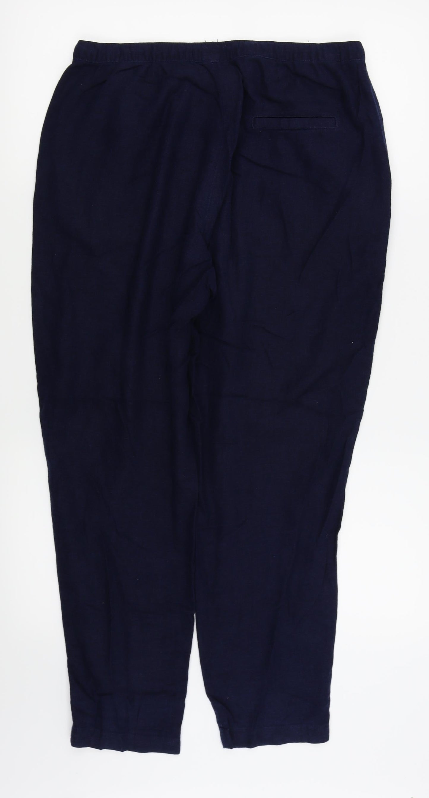 Papaya Womens Blue   Trousers  Size 10 L26 in
