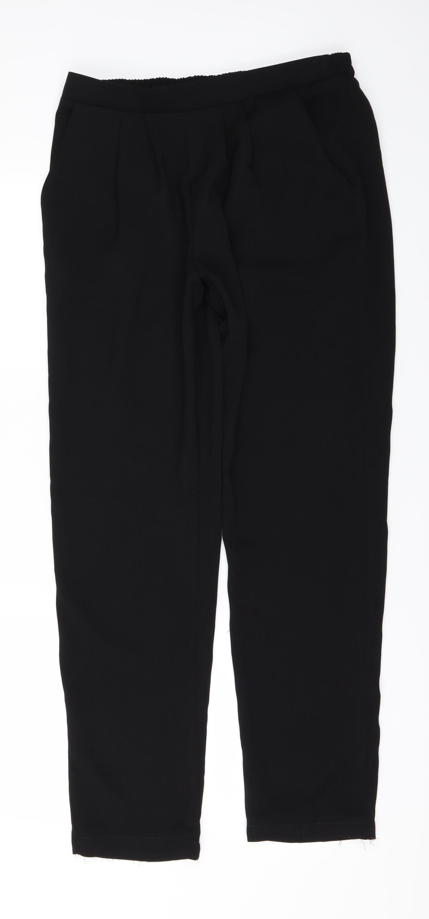 Debenhams Womens Black   Trousers  Size 10 L29 in