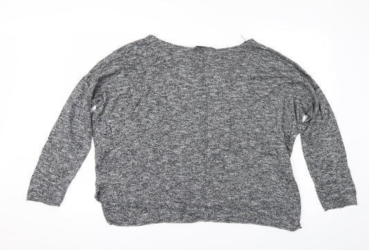 Zara Womens Grey   Pullover Jumper Size M