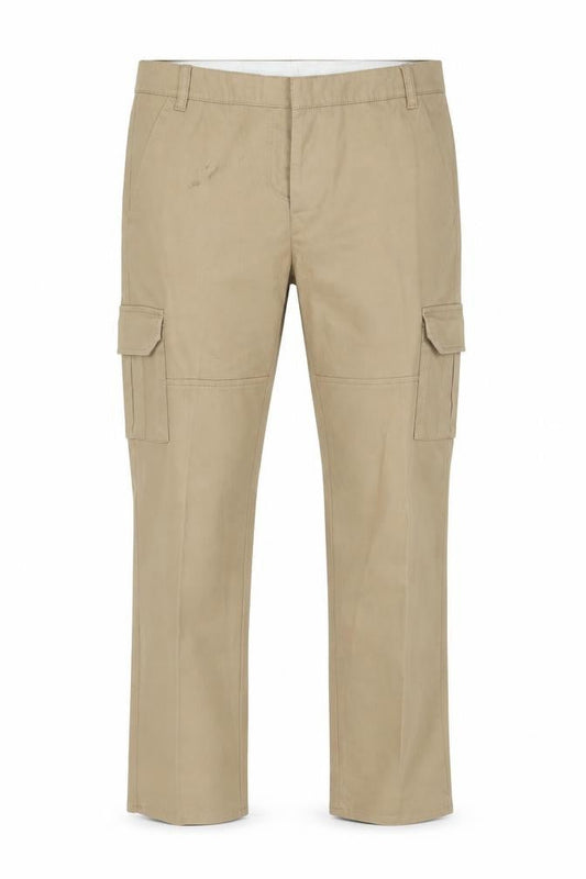MNG Jeans Mens Beige  Denim Straight Jeans Size 36 in L28 in - Side Pockets