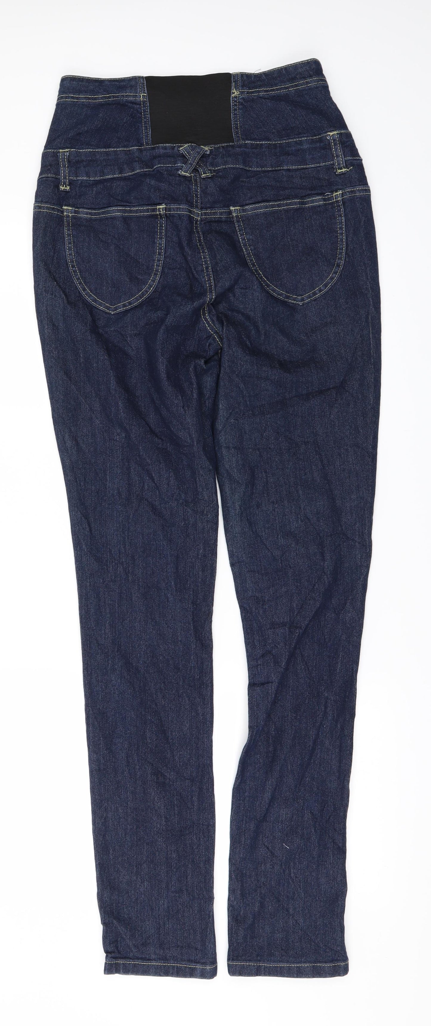 Pieces Womens Blue  Denim Skinny Jeans Size 28 in L32 in