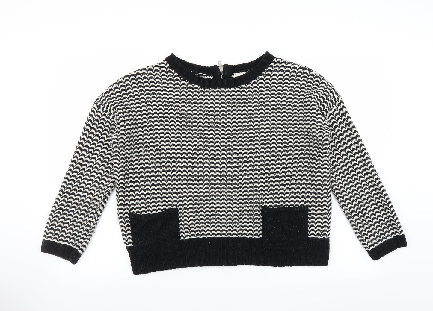 New Look Womens Black   Pullover Jumper Size 14
