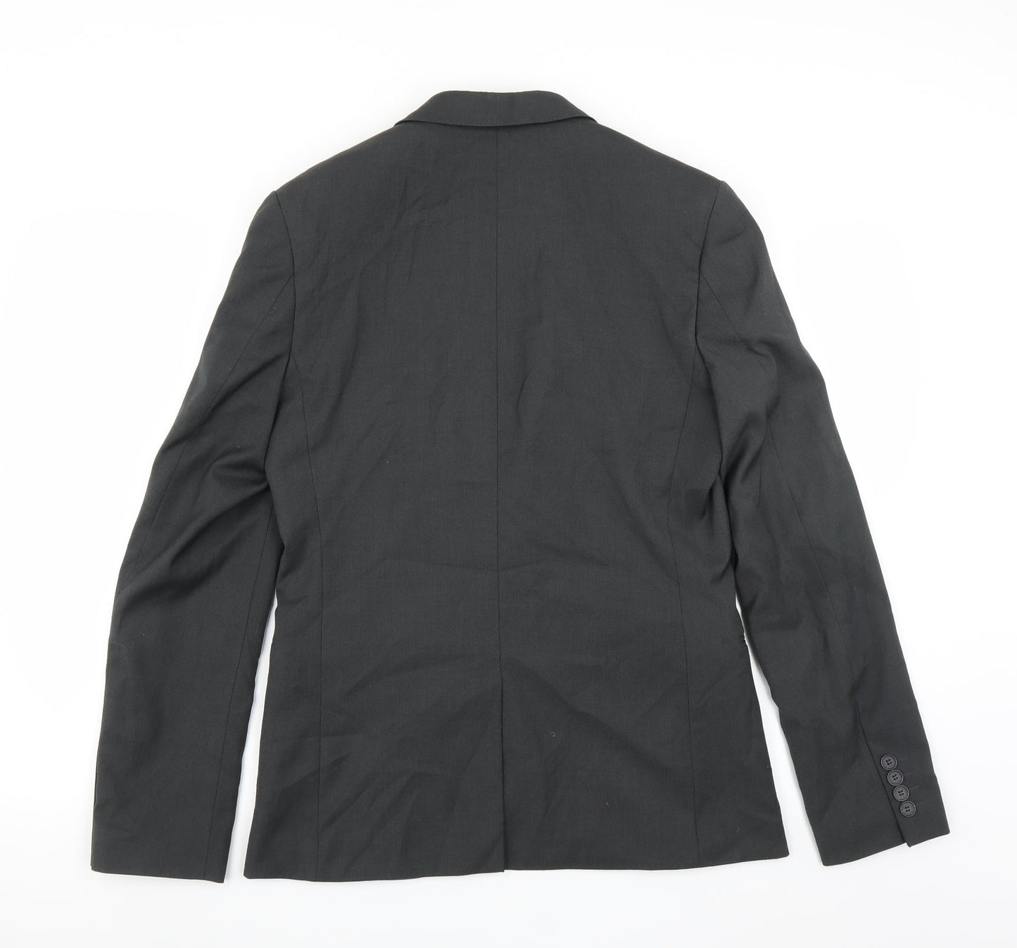 Topman Mens Grey   Jacket Suit Jacket Size 38