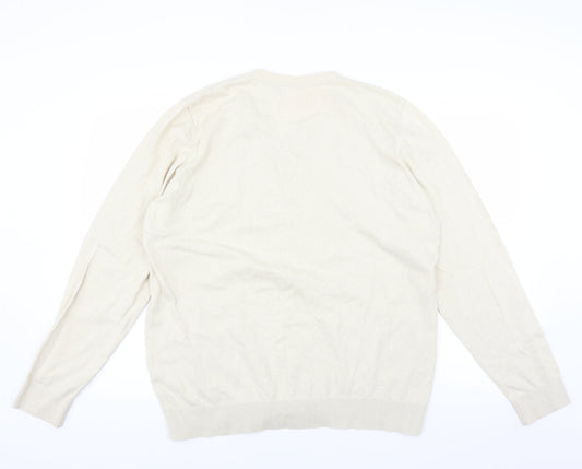 Topman Womens Beige   Pullover Jumper Size XL