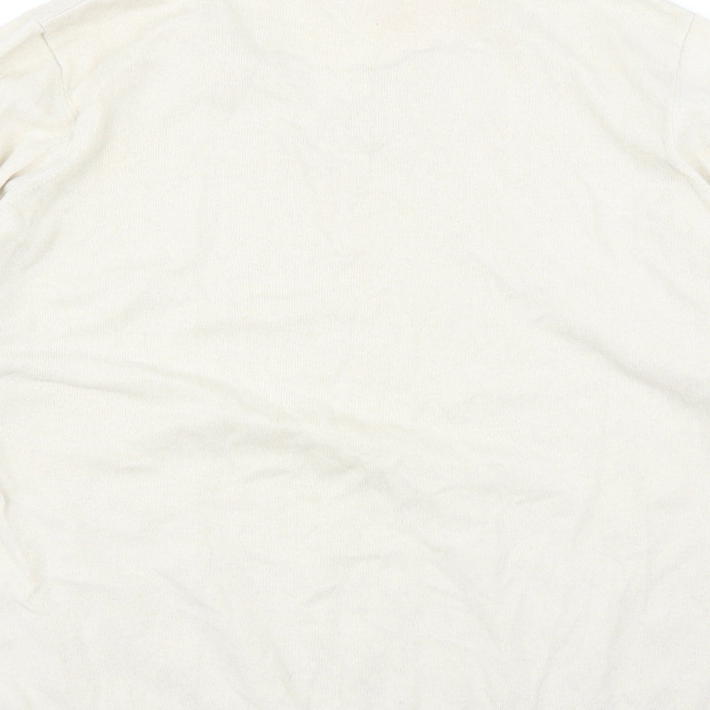 Topman Womens Beige   Pullover Jumper Size XL