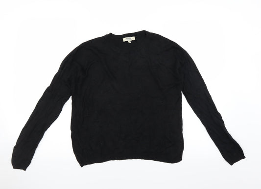 Papaya Womens Black   Pullover Jumper Size S