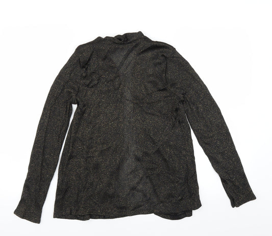Marks and Spencer Womens Green   Cardigan Jumper Size 8  - glittery