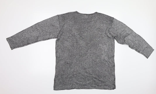 TIGI Exclusive Womens Silver   Pullover Sweatshirt One Size