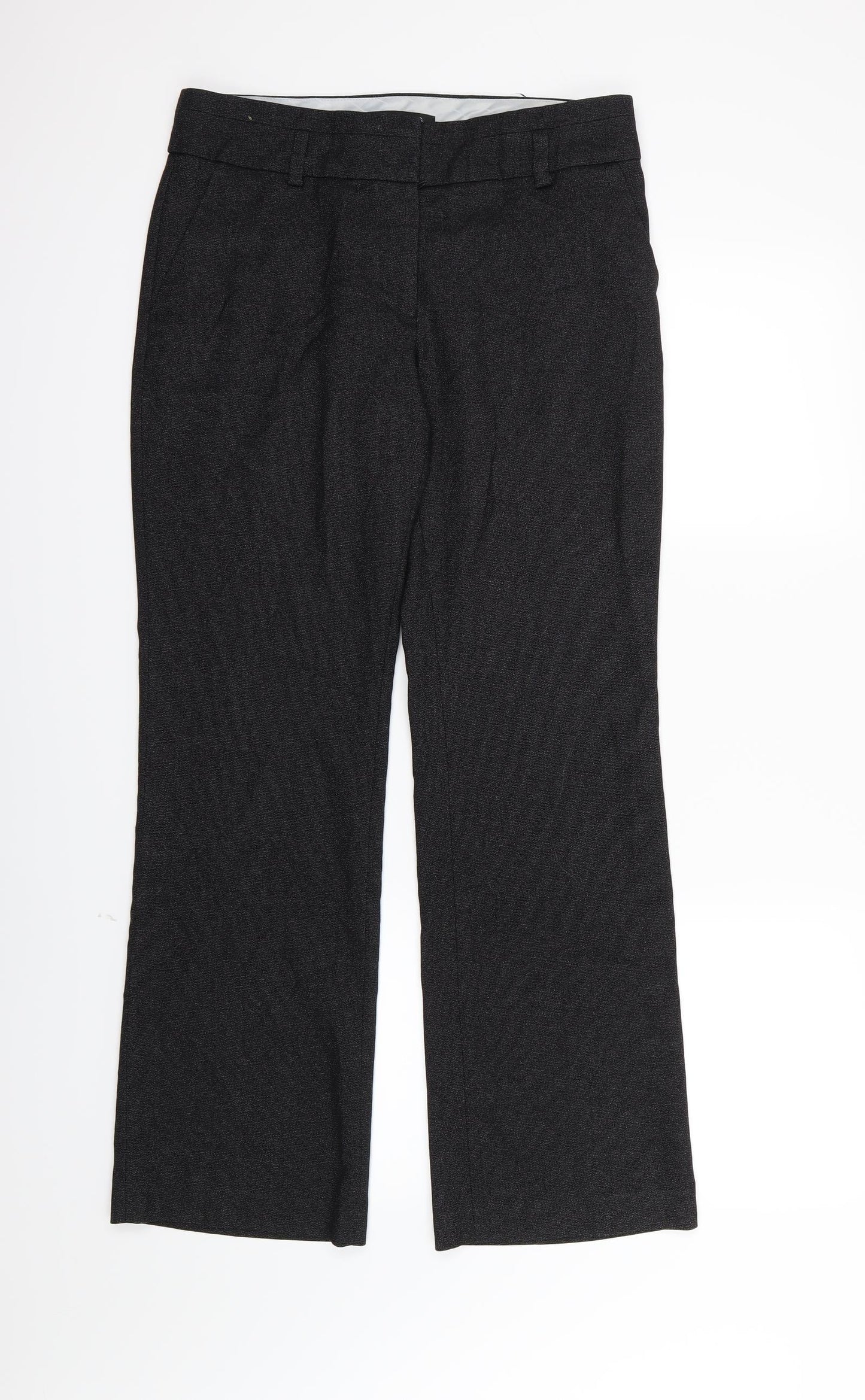 NEXT Womens Grey  Rayon Trousers  Size 10 L30 in