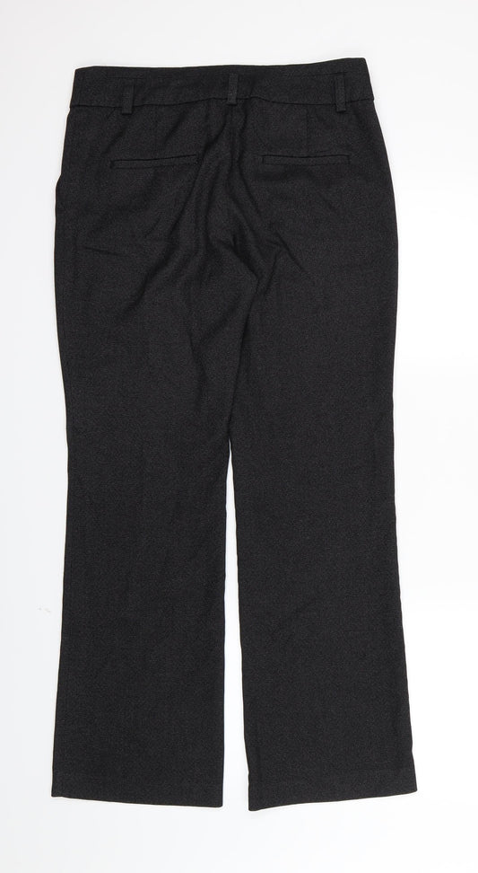 NEXT Womens Grey  Rayon Trousers  Size 10 L30 in