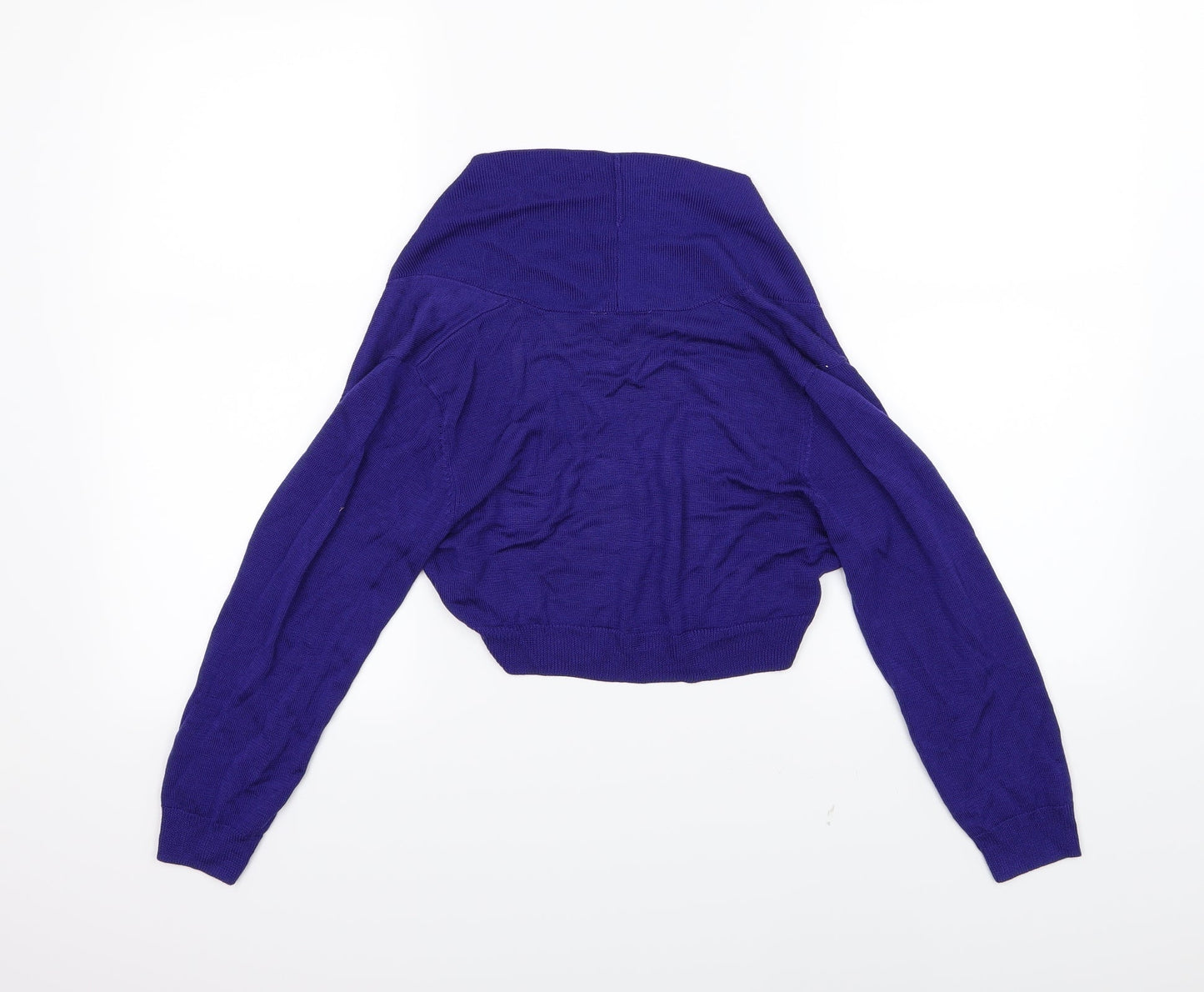 Monsoon Womens Blue  Knit Cardigan Jumper Size M