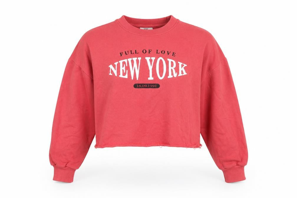 Pull&Bear Womens Pink   Pullover Jumper Size M