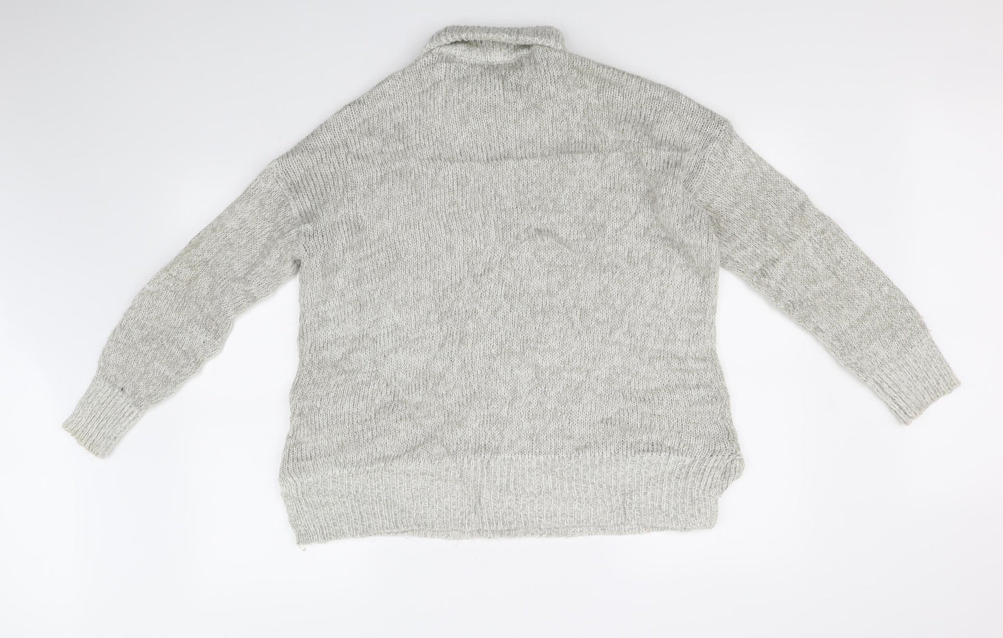New Look Womens Grey   Pullover Jumper Size M