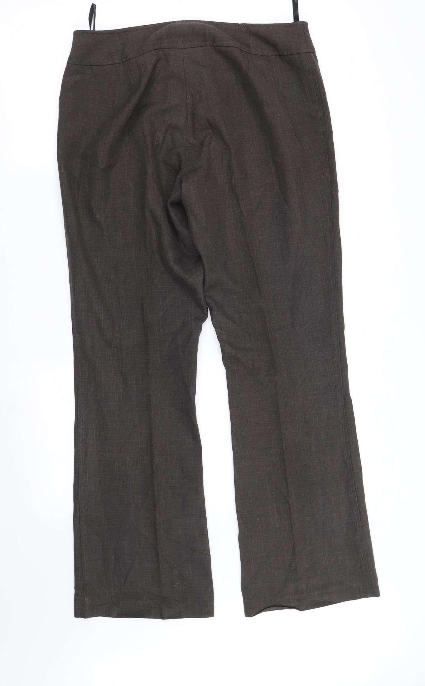 Dorothy Perkins Womens Grey   Trousers  Size 12 L33 in