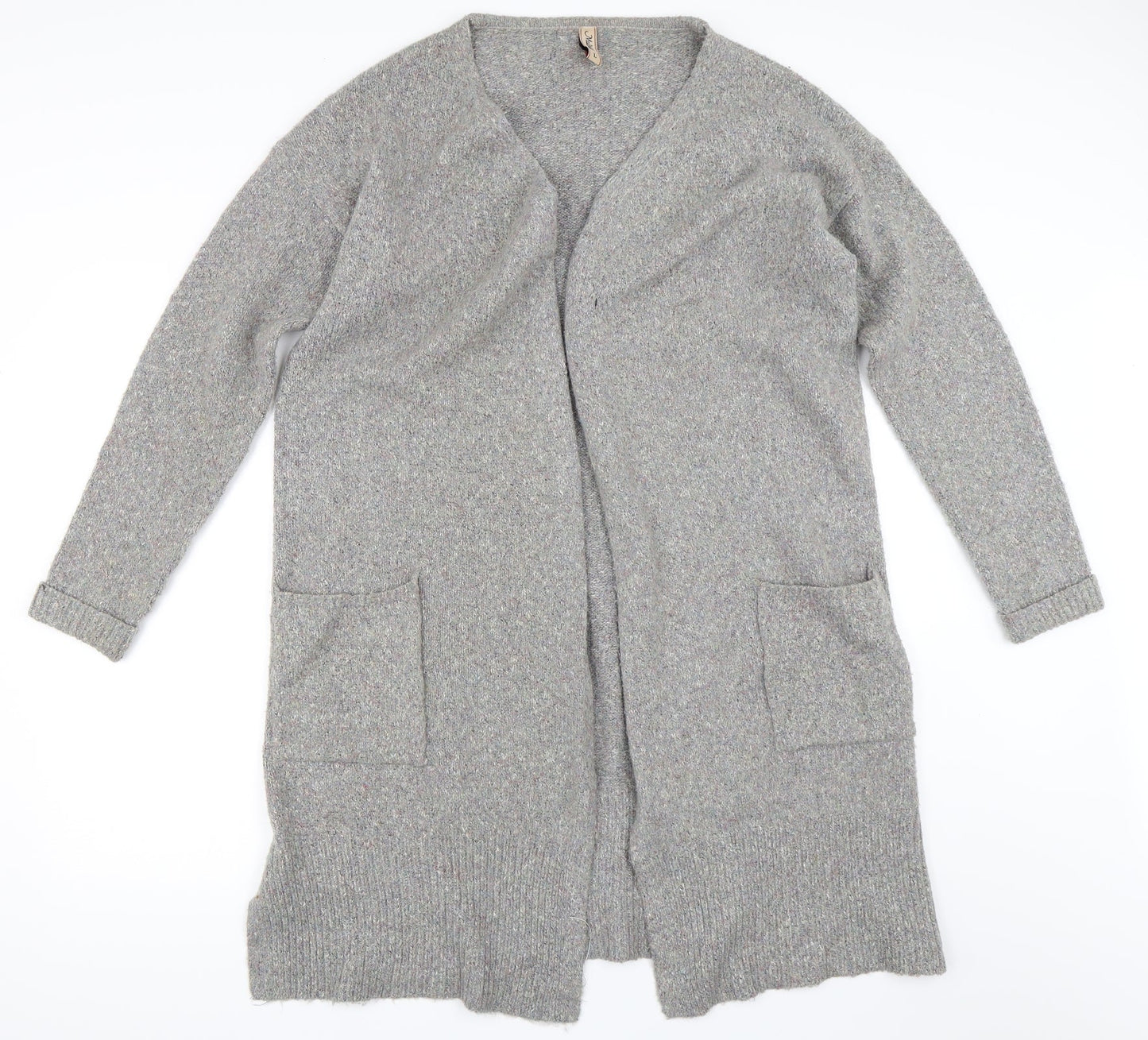 Multiblu Womens Grey   Cardigan Jumper Size L