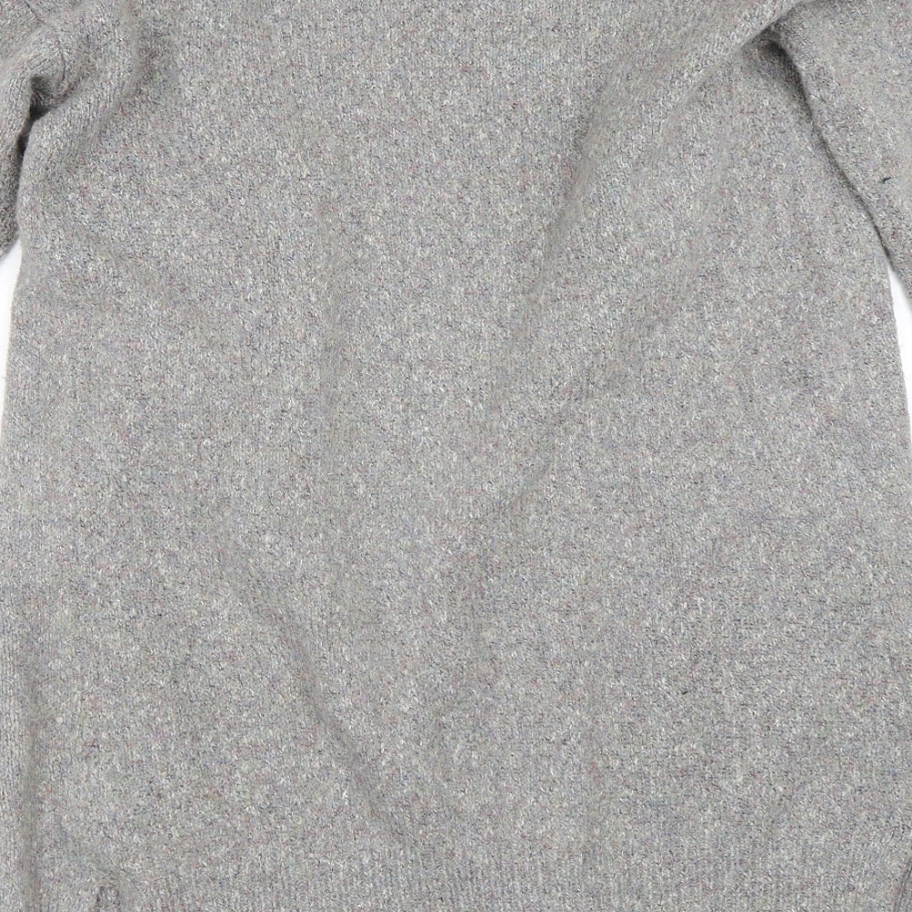 Multiblu Womens Grey   Cardigan Jumper Size L