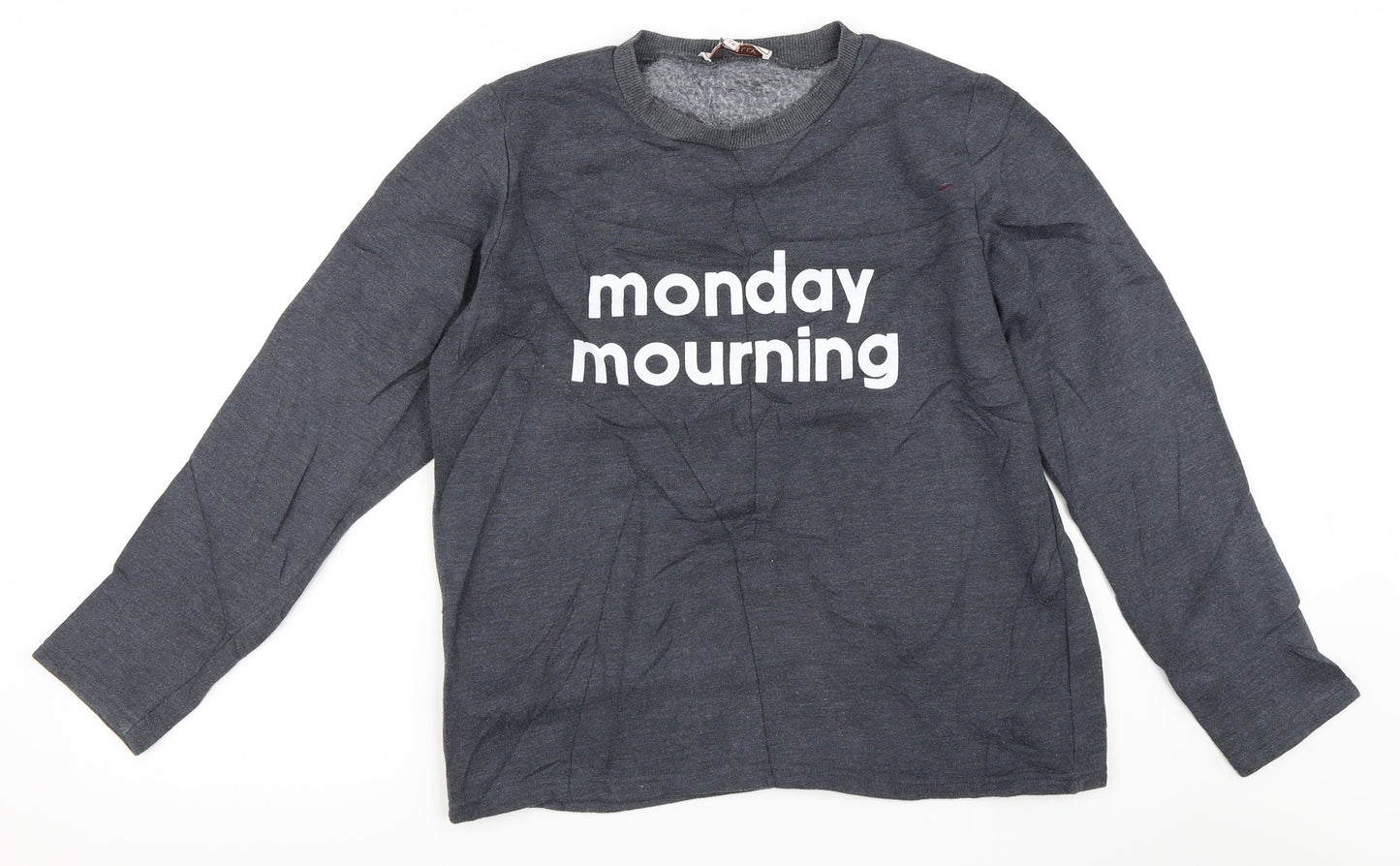 My Nelly Womens Blue   Pullover Sweatshirt Size S