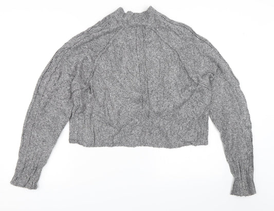 Jolie & Joy Womens Grey   Pullover Jumper Size M