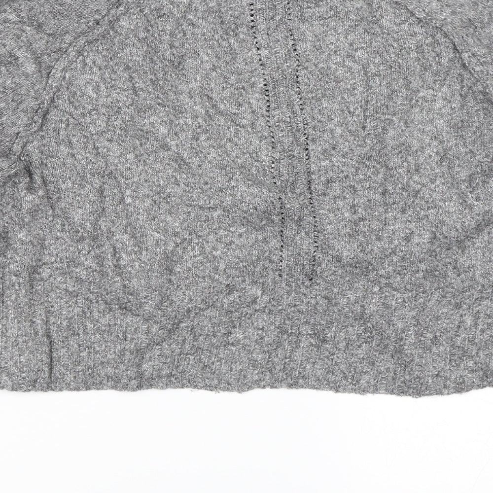 Jolie & Joy Womens Grey   Pullover Jumper Size M
