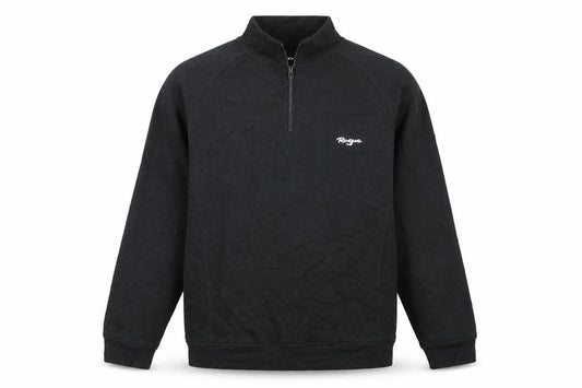 Rogue Mens Black   Henley Jumper Size L