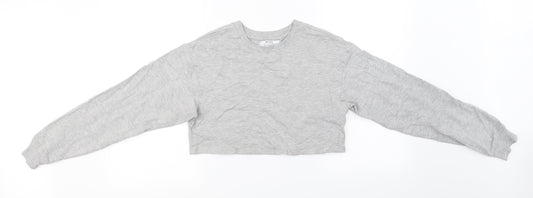 Bershka  Womens Grey   Pullover Jumper Size XS