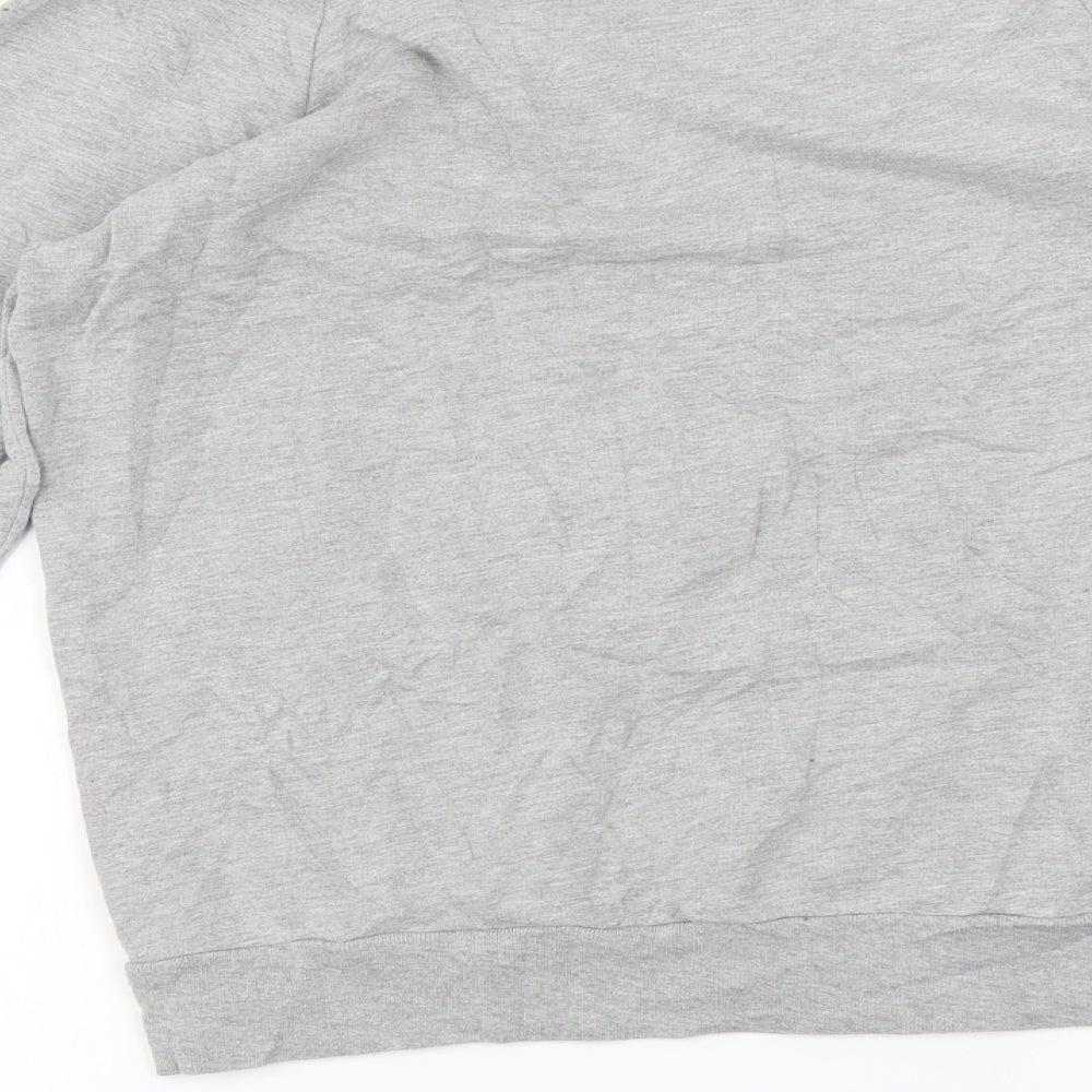 california fleece Mens Grey   Pullover Jumper Size S