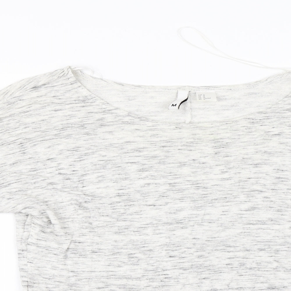 H&M Womens Ivory   Basic T-Shirt Size M