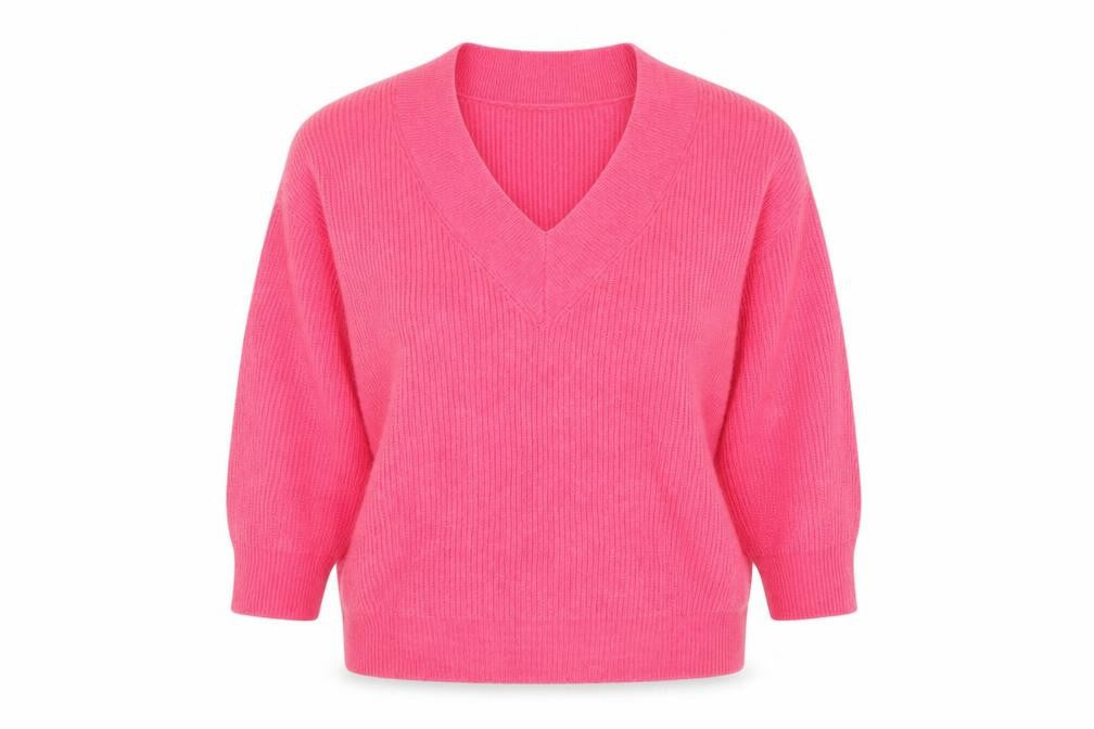 Front view of Only women’s pink jumper, size L