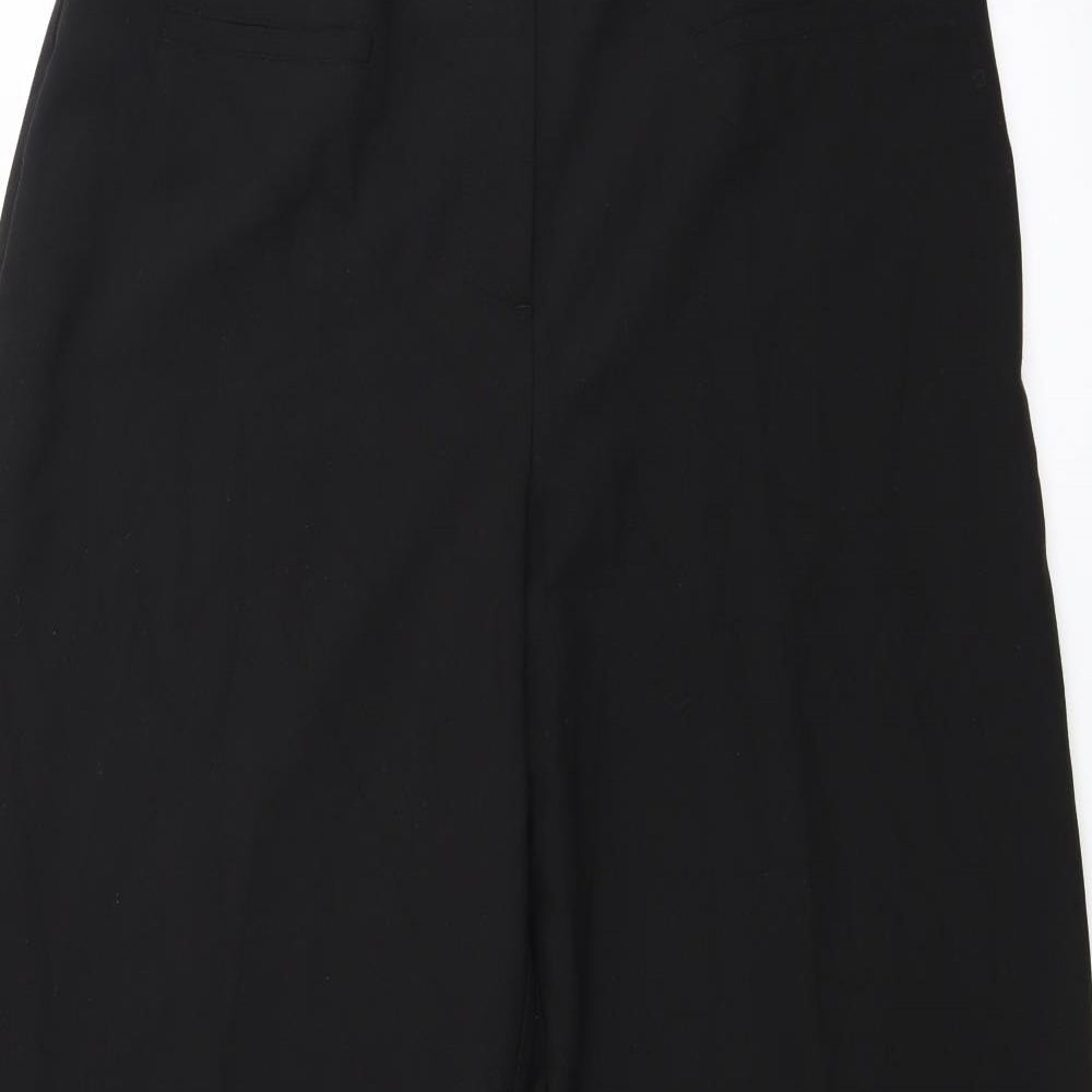Agenda Womens Black   Trousers  Size 16 L26 in