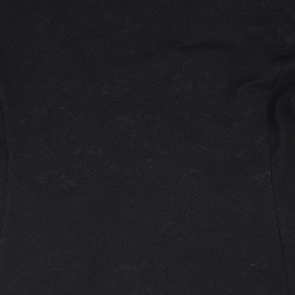 George Womens Black   Jacket Coat Size 8