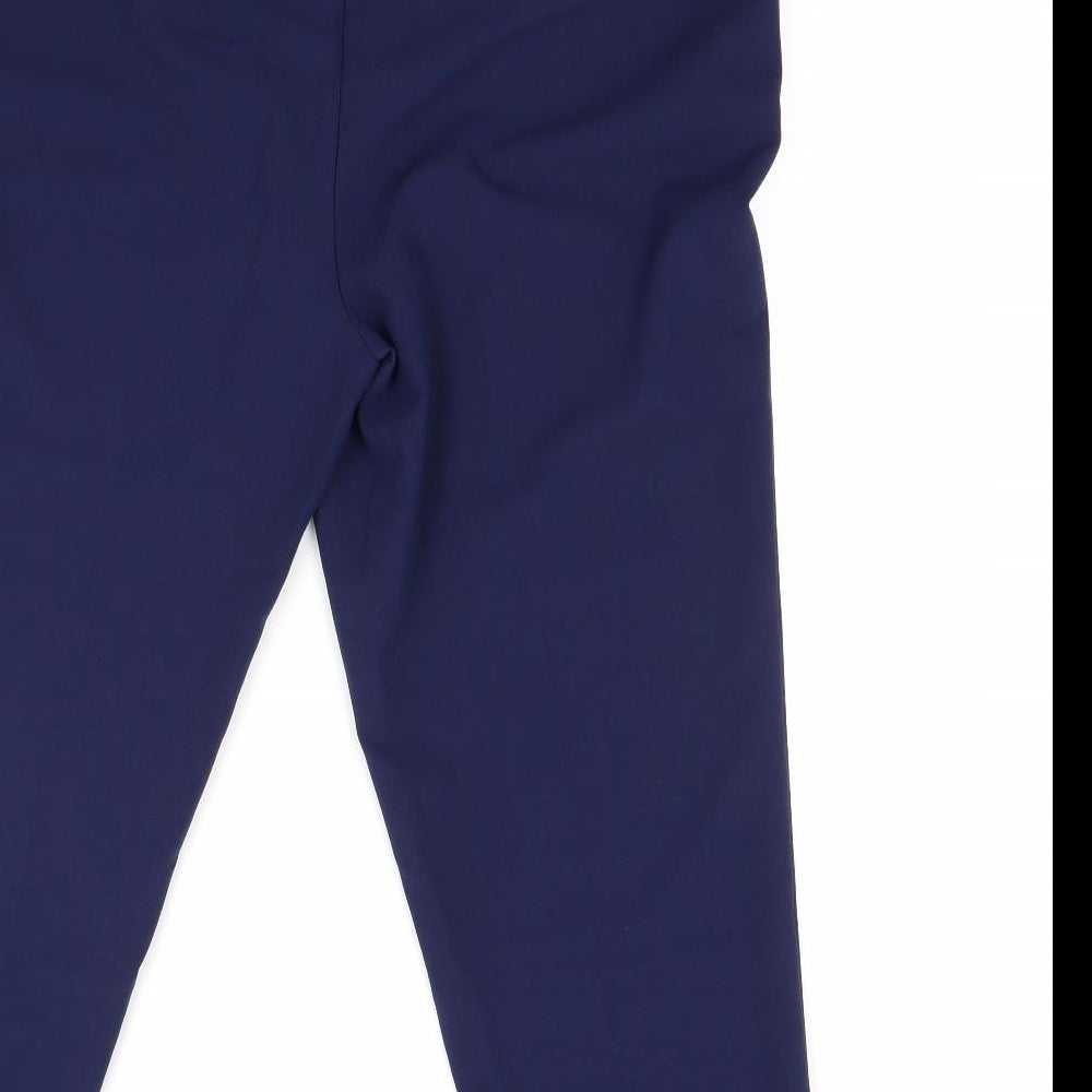 Papaya Womens Blue   Trousers  Size 16 L27 in