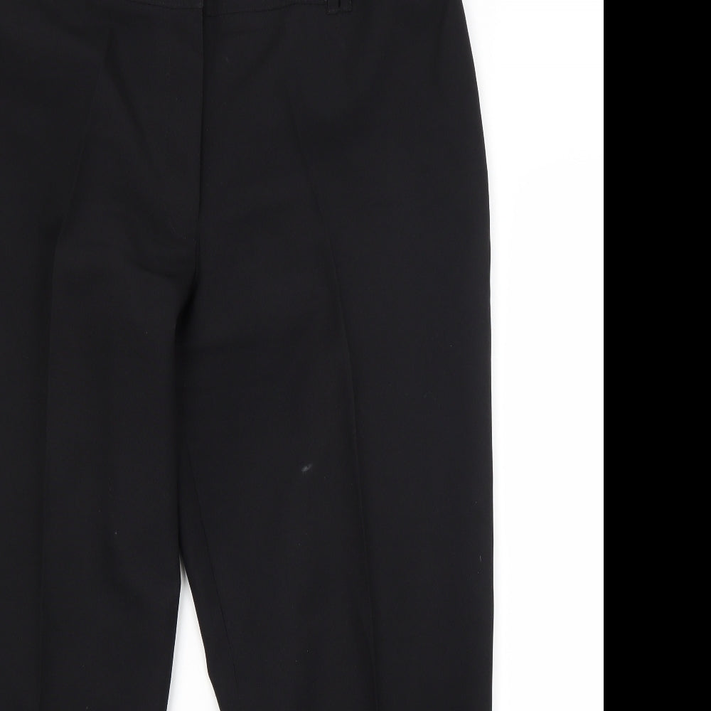 Papaya Womens Black   Trousers  Size 16 L28 in