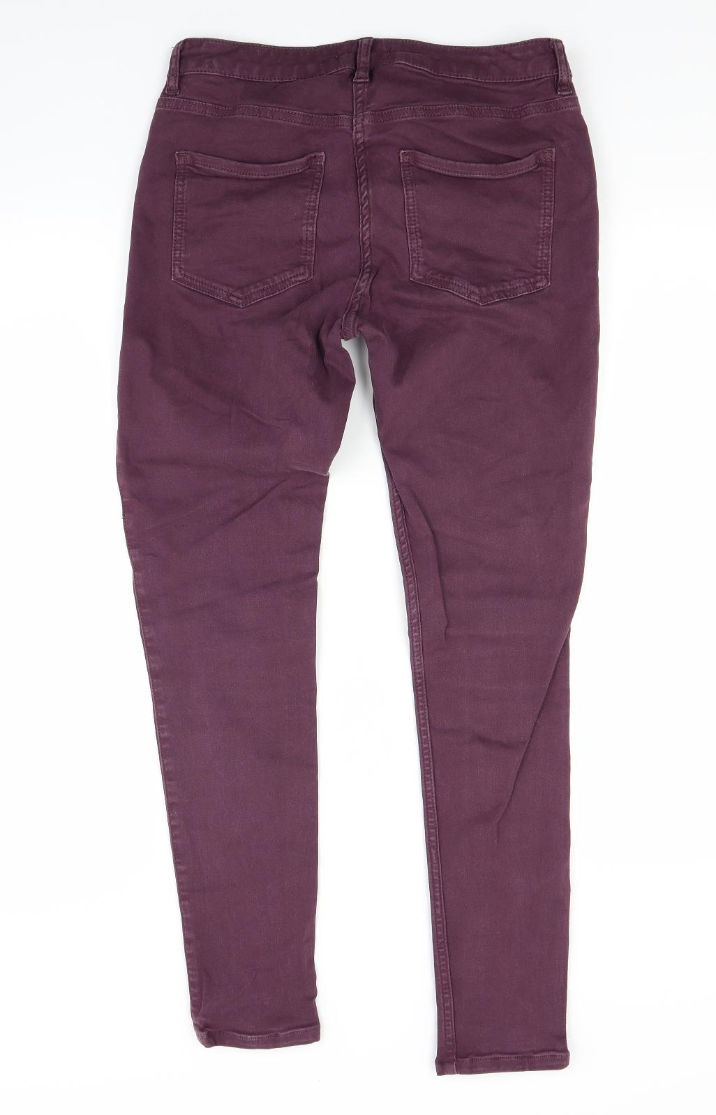 Great Plains Womens Red  Denim Skinny Jeans Size 10 L27 in