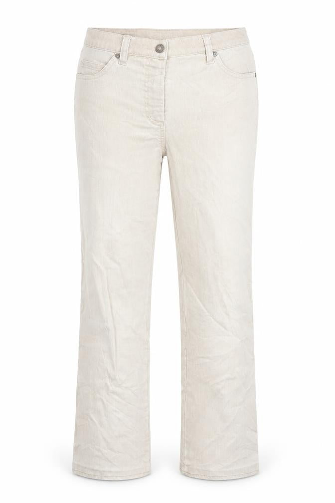 Gerry Weber Womens Beige  Denim Straight Jeans Size 8 L26 in