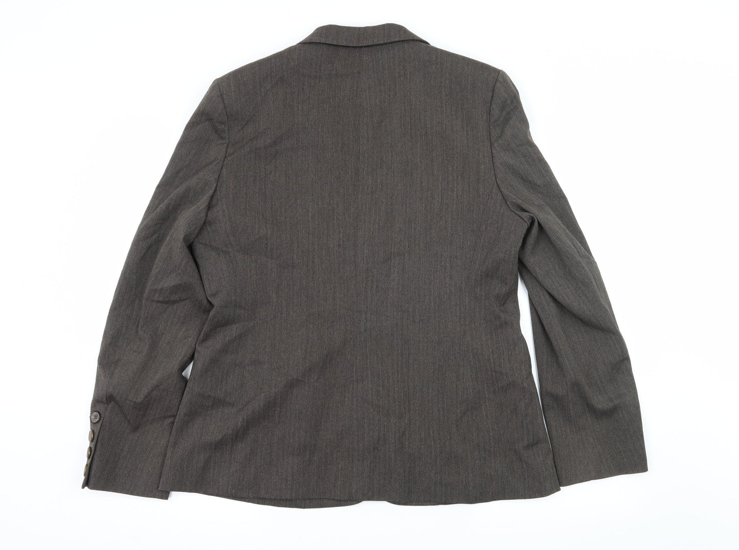 Autonomy Womens Grey   Jacket Suit Jacket Size 16