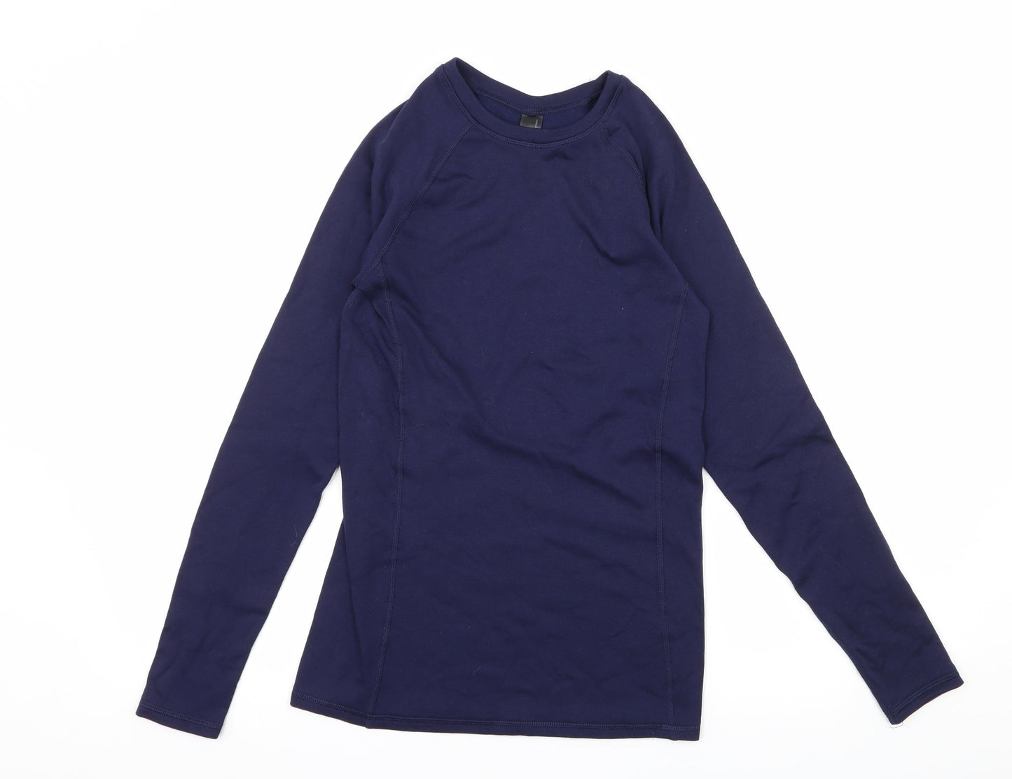 Iris Lilly Womens Blue  Jersey Basic T-Shirt Size 10