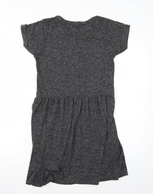 Internationale Womens Grey   A-Line  Size 8