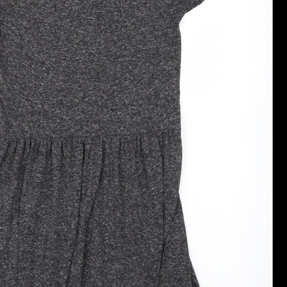 Internationale Womens Grey   A-Line  Size 8