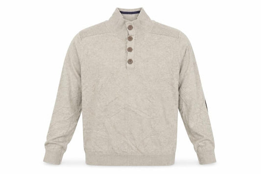 Officers Club Mens Beige   Pullover Jumper Size L