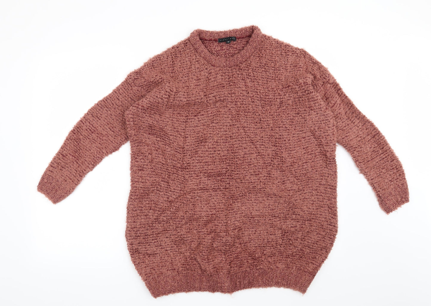 Tintoretto Womens Pink   Pullover Jumper Size 14