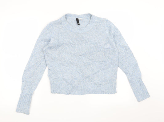 H&M Womens Blue   Pullover Jumper Size XS