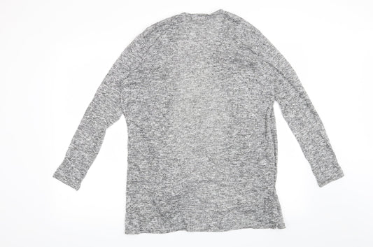 H&M Womens Grey   Cardigan Jumper Size S