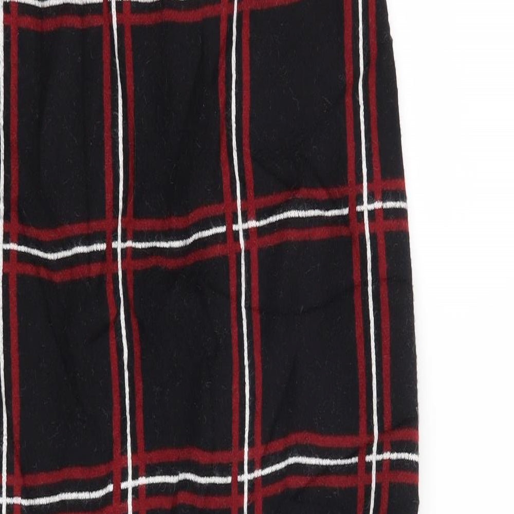 Tahari Womens Black Check  Straight & Pencil Skirt Size XS