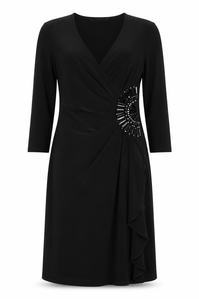 Julien Macdonald Womens Black   A-Line  Size 10