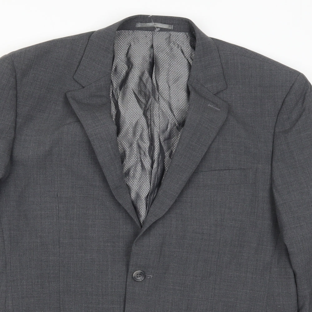 Skopes Mens Grey   Jacket Suit Jacket Size 42
