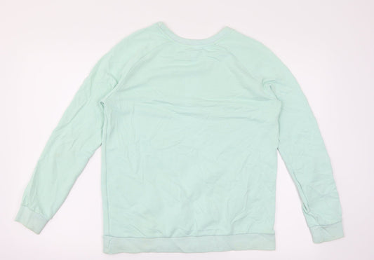 Bershka Womens Green   Pullover Jumper Size XS